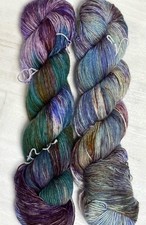 Calzini tinti a mano filato