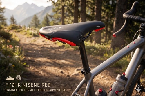 Sella bici fizik nisene nera - nisene,