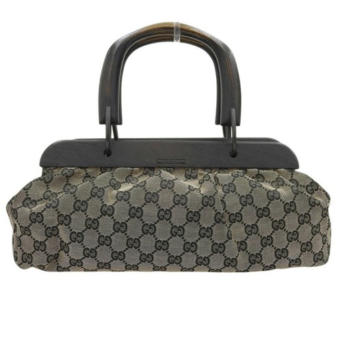 Gucci handbag canvas - handbag, gg