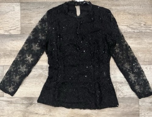 Blusa zara nera - blusa, collo