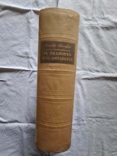 Oswald spengler tramonto - spengler,