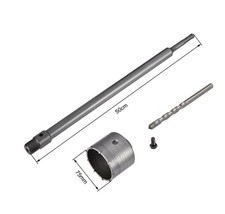 FRESA A TAZZA 75 MM ASTA