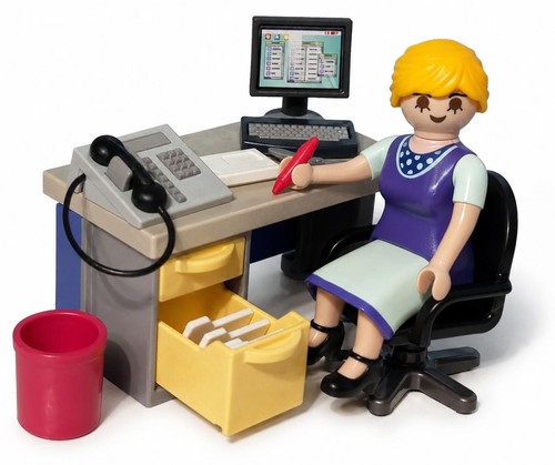 Playmobil lotto secretria - lotto,