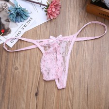 Slip sexy pizzo lingerie uomo