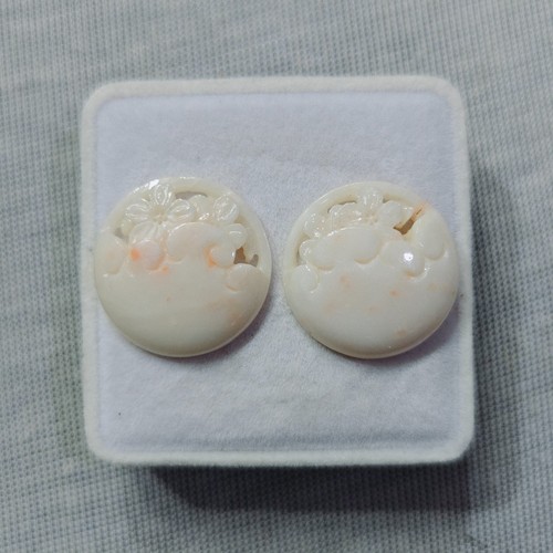 Cabochon scultura corallo