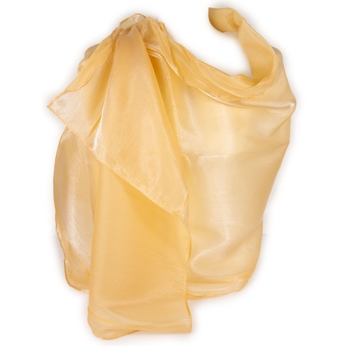 Stola gialla cerimonia organza