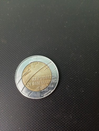 Moneta 500 lire - lire,repubblica, san