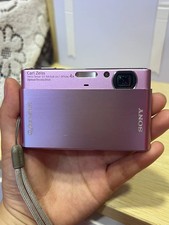 Sony Cyber Shot DSC-T77 fotocamera digitale rosa 10,1 MP 4,0x zoom ottico