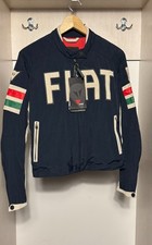 Giacca pelle donna Dainese x Fiat Meta taglia 44IT colore blu navy limited