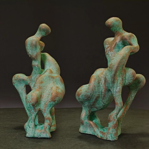 Scultura plastica arte pezzo