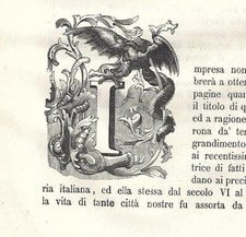 Antique 1859 CAPOLETTERA L