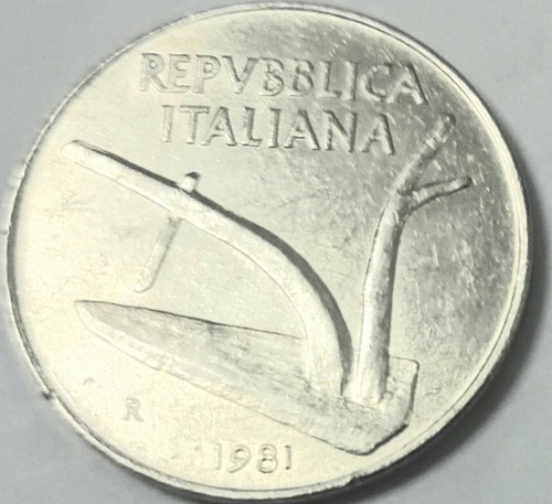 Italia moneta republica del - republica,
