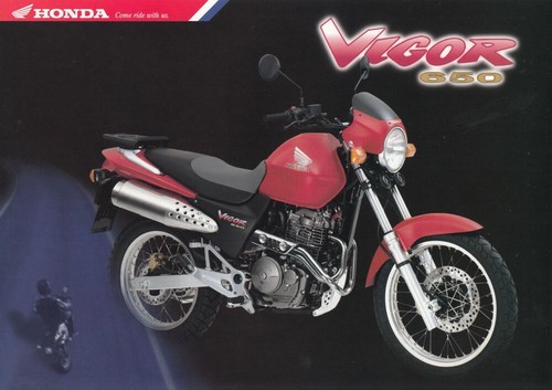 Honda vigor 650 brochure - vigor,