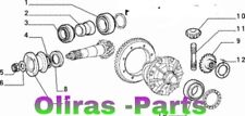 KIT CUSCINETTI DIFFERENZIALE POSTERIORE  FIAT PANDA 4X4 (mod.141.)