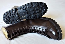 ANFIBI MILITARI PARACADUTISTI N42 SUOLA GOMMAR 