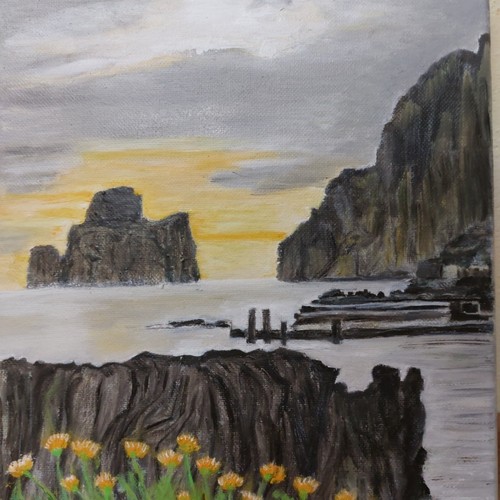 Dipinto quadro olio - quadro, su