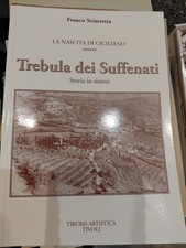 Sciarretta trebula dei suffenati ciciliano villa manni raro acheologia NG