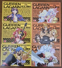 Gurren Lagann Manga Volumi 1-6 Prima Edizione Kotaro Mori Planet Manga 