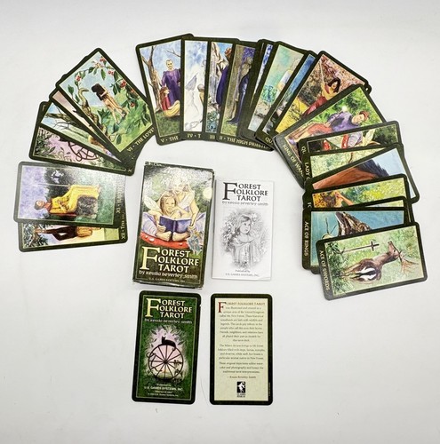 Forest folklore tarot - card, set