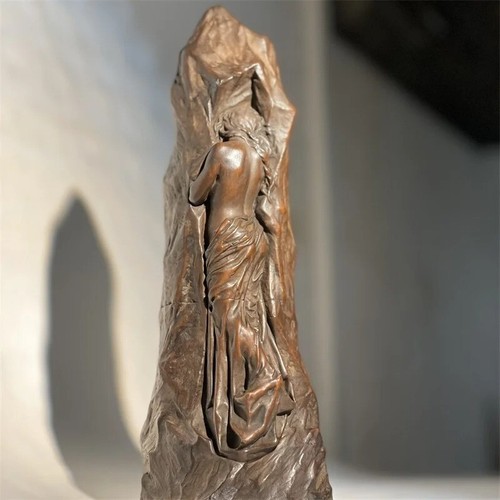 Scultura donna bronzo - da,