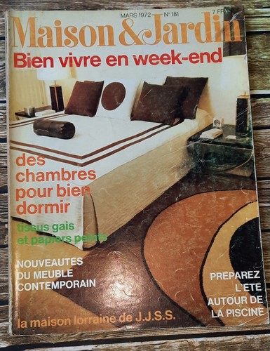 Marzo 1972 maison - maison, jardin