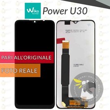 DISPLAY WIKO POWER U30 W-V755 LCD TOUCH SCREEN VETRO SCHERMO PARI A ORIGINALE