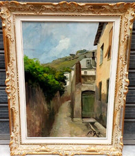 PITTORE -NICOLA FIRPO- SANT'ILARIO-NERVI- GENOVA  '' SOTTO IL MONTE''