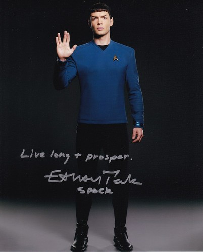 Ethan peck autografo firmato - peck,