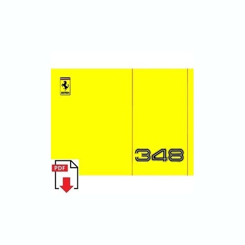 1990 ferrari 348 owners manual - 1990,