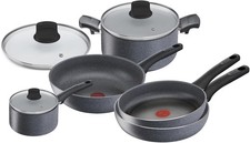 Batteria Set 8 Pentole Padelle Casseruole LAGOSTINA in Alluminio Antiaderente