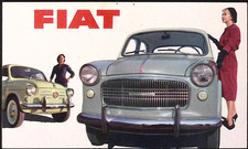 c1950s FIAT 500 Fiat 600 Fiat