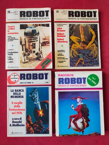 Robot rivista fantascienza - rivista,