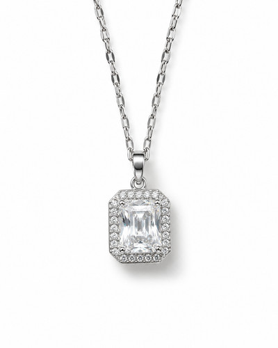 Crystal one collana con - —,