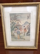 Quadretto Cinese dame in