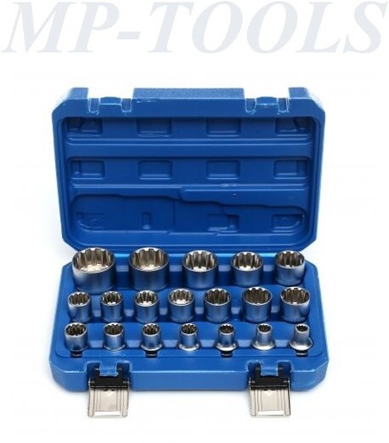 Set chiavi bussola torx 19pz - set,