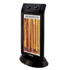 STUFA INFRAROSSI OLIMPIA SPLENDID 99579 CARBON BLACK 1100W OSCILLAZIONE 90° NERO