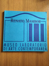 RENATO MAMBOR RELAZIONE MOSTRA PERSONALE A ROMA 1996 ARTE CONTEMPORANEA VINTAGE