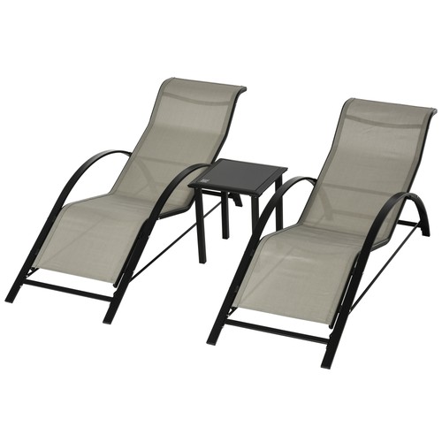 Outsunny set sdraio da - sdraio,