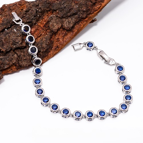 Zaffiro blu bracciale - zaffiro,