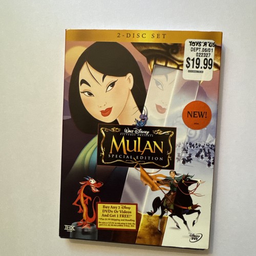 Mulan dvd disney - dvd, studios