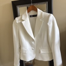 Giacca blazer Zara bianca