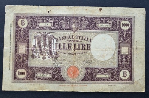 1000 lire grande decreto - m,