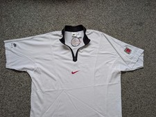 Maglia Nike Vintage Uomo Media Bianca Wimbledon Tennis Agassi Challenge Court 1994