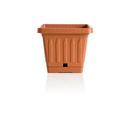 Vaso terra quadrato 30x30 - vaso,