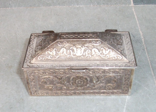 Scatola gioielli metallo - scatola,