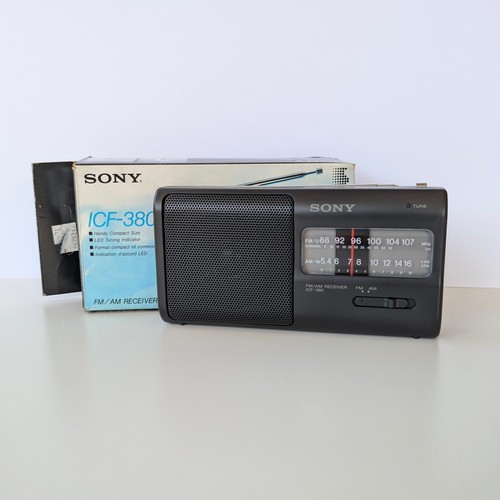 Sony icf 380 - sony, radio