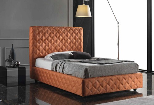 Letto imbottito mod bomber - letto, mod.bomber