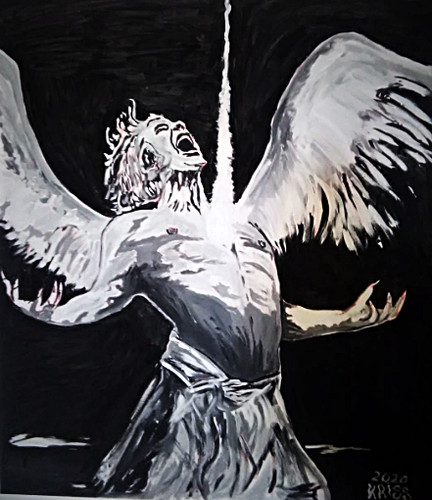Quadro angel tela canvas - quadro,