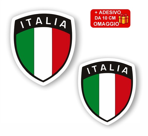 Adesivo sagomato scudetto - adesivo,