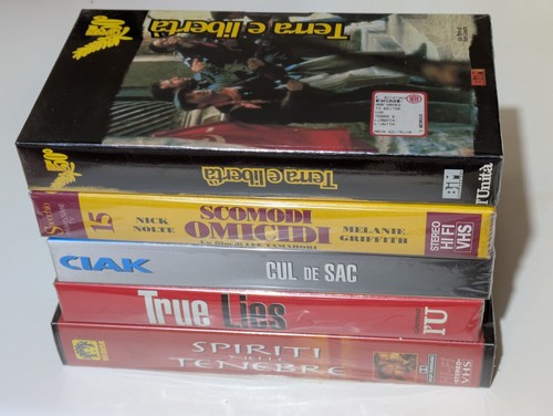 Lotto film vhs nuove - vhs,